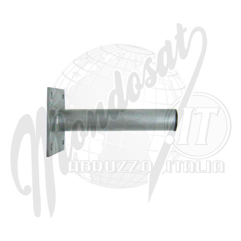 SUPPORTO DRITTO IN ALLUMINIO DA BALCONE PER PARABOLA Ø 40mm CORTO - ST403DAC-image